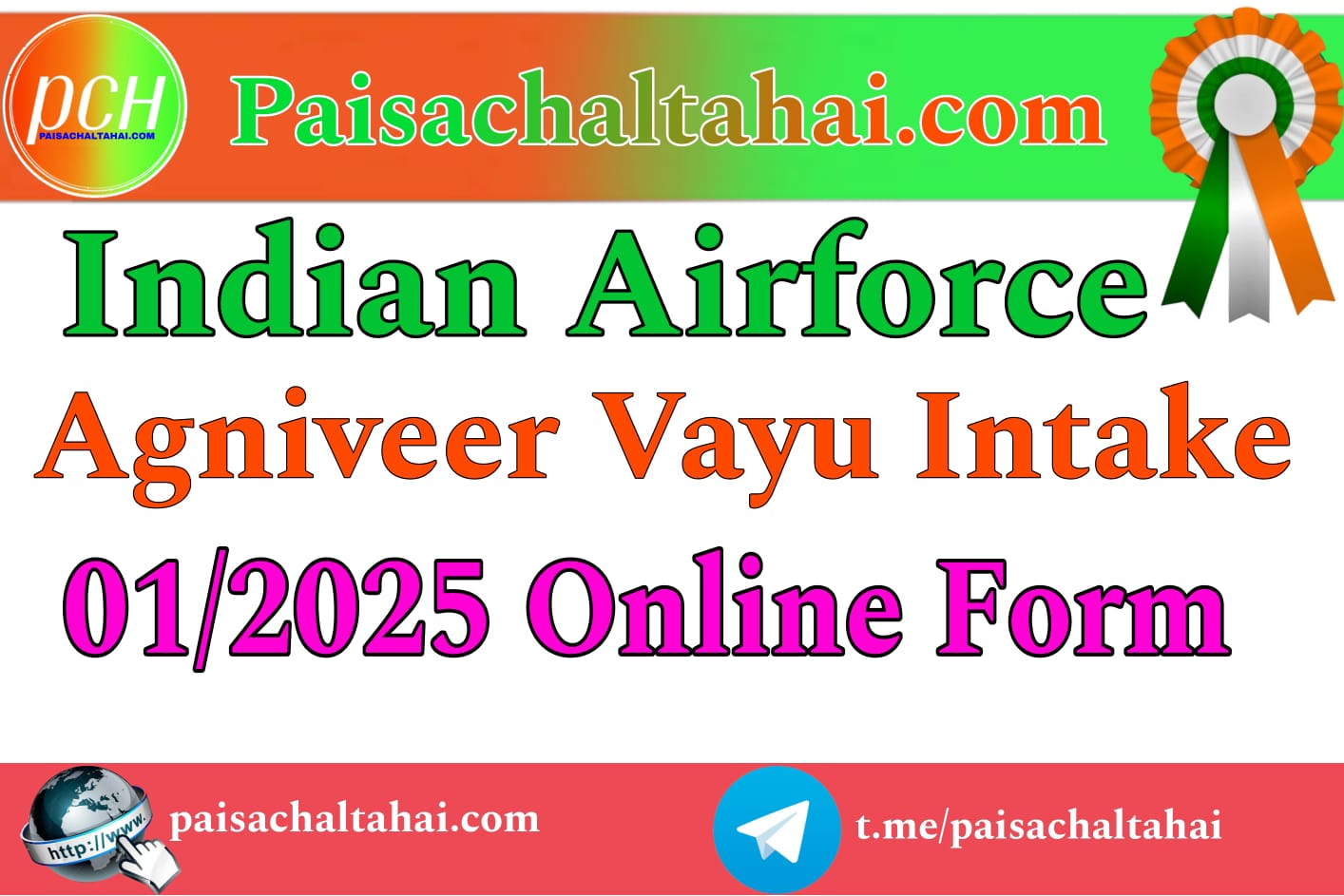 Indian Airforce Agniveer Vayu Intake Online Form 2024